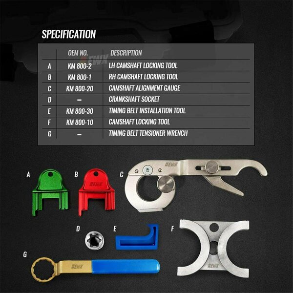 Tool GM Timing  Kit TO3593726